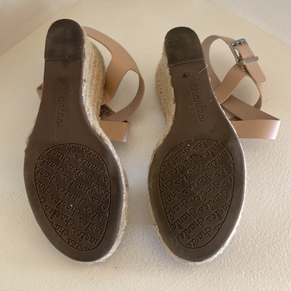 LIKE NEW! Espadrilles Wedge Heel Nude Natural. Size 7. - Picture 6 of 6